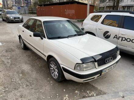 Ауди 80 1994 в Тернополе на Automoto.ua Белый Ауди 80, объемом двигателя 1.9 л и пробегом 340 тыс. км за 3400 $, фото 1 на Automoto.ua