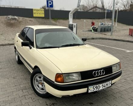 Бежевый Ауди 80, объемом двигателя 1.8 л и пробегом 245 тыс. км за 1700 $, фото 9 на Automoto.ua