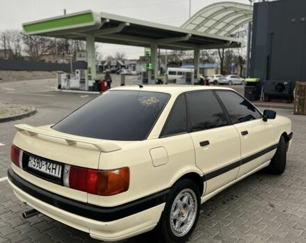 Бежевый Ауди 80, объемом двигателя 1.8 л и пробегом 245 тыс. км за 1700 $, фото 7 на Automoto.ua