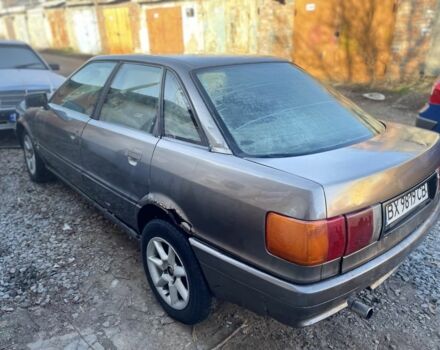 Бежевый Ауди 80, объемом двигателя 1.8 л и пробегом 300 тыс. км за 500 $, фото 3 на Automoto.ua