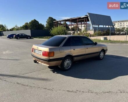 Бежевый Ауди 80, объемом двигателя 1.8 л и пробегом 409 тыс. км за 1499 $, фото 4 на Automoto.ua
