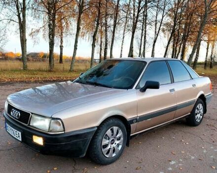 Бежевый Ауди 80, объемом двигателя 1.8 л и пробегом 388 тыс. км за 1500 $, фото 5 на Automoto.ua
