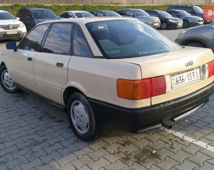 Бежевый Ауди 80, объемом двигателя 1.8 л и пробегом 326 тыс. км за 1550 $, фото 9 на Automoto.ua