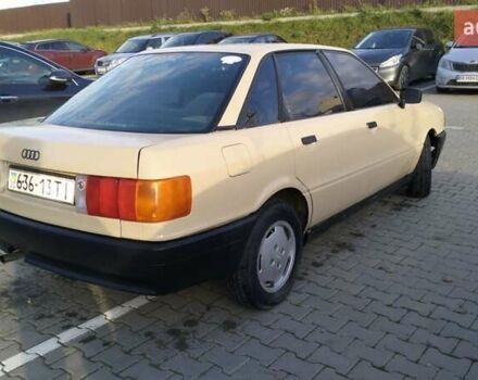Бежевый Ауди 80, объемом двигателя 1.8 л и пробегом 326 тыс. км за 1550 $, фото 5 на Automoto.ua