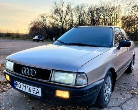 Бежевый Ауди 80, объемом двигателя 1.8 л и пробегом 388 тыс. км за 1500 $, фото 15 на Automoto.ua