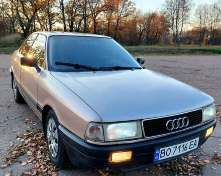 Бежевый Ауди 80, объемом двигателя 1.8 л и пробегом 388 тыс. км за 1500 $, фото 17 на Automoto.ua