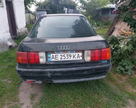 Чорний Ауді 80, об'ємом двигуна 1.6 л та пробігом 267 тис. км за 1750 $, фото 3 на Automoto.ua