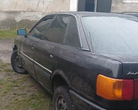 Черный Ауди 80, объемом двигателя 1 л и пробегом 1 тыс. км за 595 $, фото 7 на Automoto.ua
