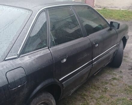 Черный Ауди 80, объемом двигателя 1 л и пробегом 1 тыс. км за 595 $, фото 5 на Automoto.ua