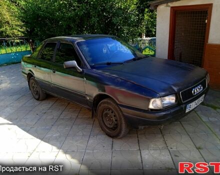 Черный Ауди 80, объемом двигателя 1.8 л и пробегом 290 тыс. км за 1300 $, фото 2 на Automoto.ua