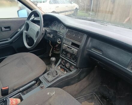 Черный Ауди 80, объемом двигателя 2 л и пробегом 300 тыс. км за 650 $, фото 4 на Automoto.ua