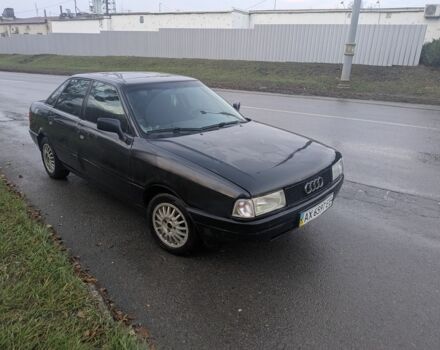 Черный Ауди 80, объемом двигателя 1.8 л и пробегом 300 тыс. км за 1064 $, фото 3 на Automoto.ua