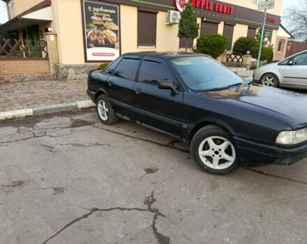 Черный Ауди 80, объемом двигателя 1.8 л и пробегом 312 тыс. км за 2000 $, фото 3 на Automoto.ua