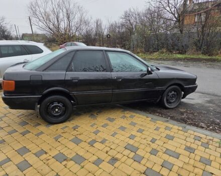 Черный Ауди 80, объемом двигателя 1 л и пробегом 4 тыс. км за 950 $, фото 4 на Automoto.ua