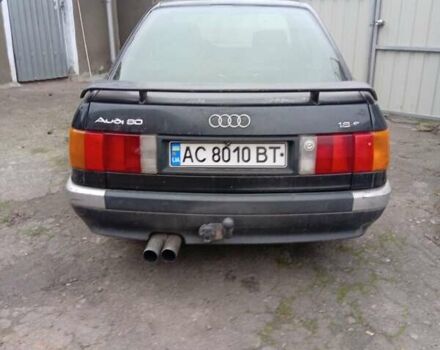 Черный Ауди 80, объемом двигателя 1.85 л и пробегом 400 тыс. км за 1400 $, фото 5 на Automoto.ua
