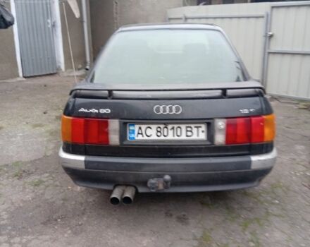 Черный Ауди 80, объемом двигателя 1.8 л и пробегом 400 тыс. км за 1400 $, фото 4 на Automoto.ua