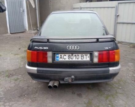 Черный Ауди 80, объемом двигателя 1.85 л и пробегом 400 тыс. км за 1400 $, фото 4 на Automoto.ua
