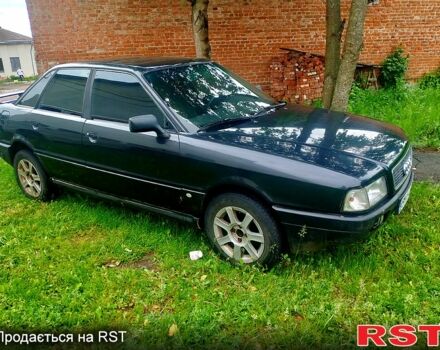 Чорний Ауді 80, об'ємом двигуна 1.8 л та пробігом 250 тис. км за 2200 $, фото 1 на Automoto.ua