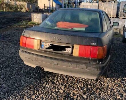 Черный Ауди 80, объемом двигателя 1.8 л и пробегом 400 тыс. км за 1900 $, фото 2 на Automoto.ua