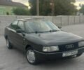 Черный Ауди 80, объемом двигателя 1.8 л и пробегом 222 тыс. км за 1350 $, фото 1 на Automoto.ua