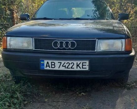 Черный Ауди 80, объемом двигателя 1.78 л и пробегом 420 тыс. км за 2100 $, фото 2 на Automoto.ua