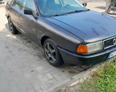Черный Ауди 80, объемом двигателя 1.6 л и пробегом 1000 тыс. км за 1642 $, фото 1 на Automoto.ua