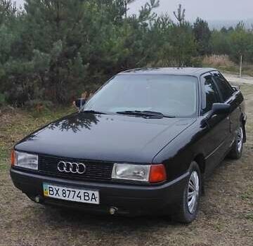 Черный Ауди 80, объемом двигателя 1.6 л и пробегом 360 тыс. км за 2750 $, фото 24 на Automoto.ua