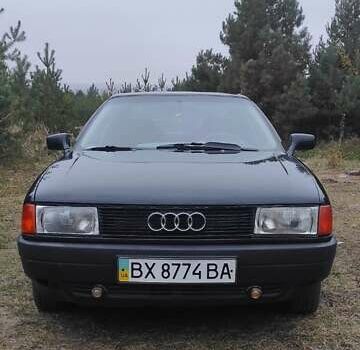 Черный Ауди 80, объемом двигателя 1.6 л и пробегом 360 тыс. км за 2750 $, фото 11 на Automoto.ua