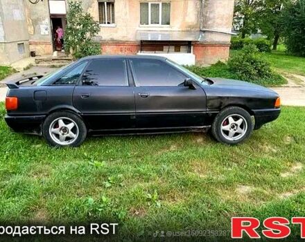 Черный Ауди 80, объемом двигателя 2 л и пробегом 1 тыс. км за 700 $, фото 1 на Automoto.ua