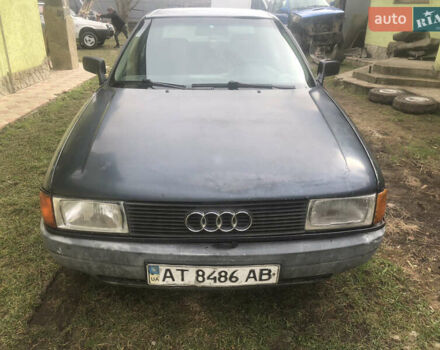 Черный Ауди 80, объемом двигателя 1.6 л и пробегом 300 тыс. км за 2000 $, фото 1 на Automoto.ua