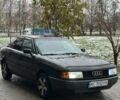 Черный Ауди 80, объемом двигателя 1.8 л и пробегом 600 тыс. км за 2150 $, фото 1 на Automoto.ua