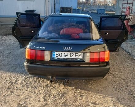 Черный Ауди 80, объемом двигателя 1.8 л и пробегом 250 тыс. км за 1700 $, фото 2 на Automoto.ua