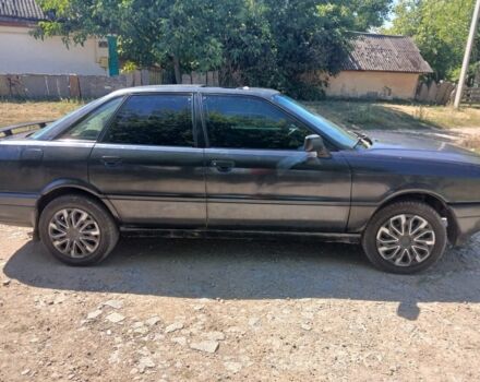 Чорний Ауді 80, об'ємом двигуна 2 л та пробігом 1000 тис. км за 1500 $, фото 1 на Automoto.ua