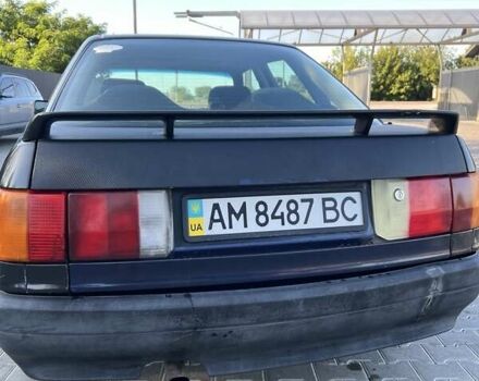 Черный Ауди 80, объемом двигателя 1.8 л и пробегом 327 тыс. км за 1650 $, фото 5 на Automoto.ua