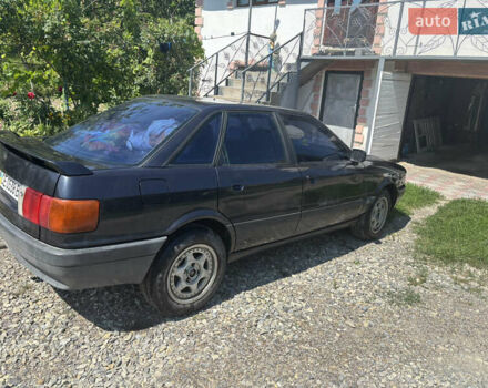 Черный Ауди 80, объемом двигателя 2 л и пробегом 200 тыс. км за 1750 $, фото 8 на Automoto.ua