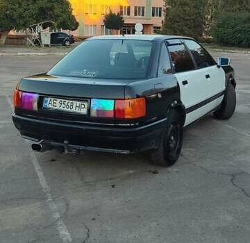 Черный Ауди 80, объемом двигателя 1.8 л и пробегом 999 тыс. км за 1800 $, фото 3 на Automoto.ua