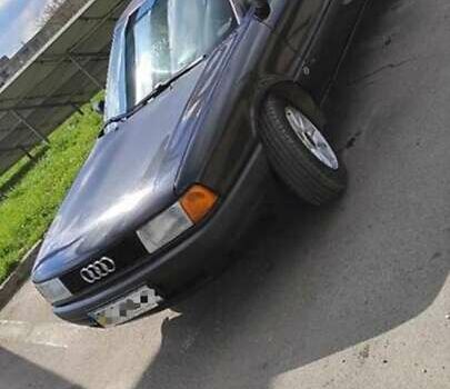 Черный Ауди 80, объемом двигателя 1.8 л и пробегом 320 тыс. км за 2500 $, фото 8 на Automoto.ua