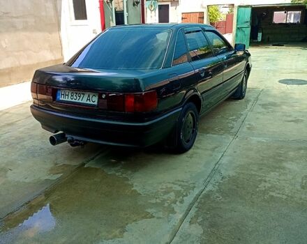 Черный Ауди 80, объемом двигателя 1.8 л и пробегом 280 тыс. км за 2800 $, фото 3 на Automoto.ua