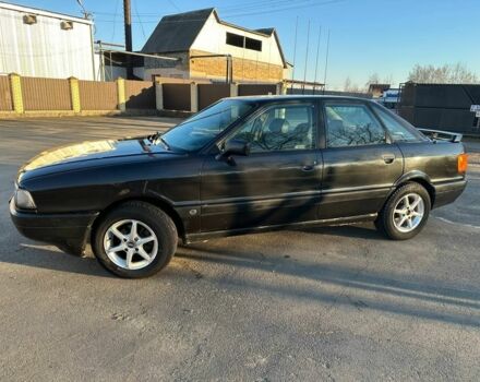 Чорний Ауді 80, об'ємом двигуна 1.8 л та пробігом 337 тис. км за 1050 $, фото 3 на Automoto.ua