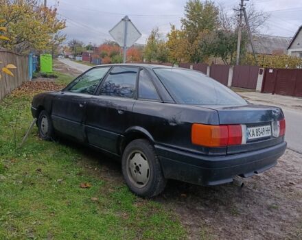 Черный Ауди 80, объемом двигателя 2 л и пробегом 200 тыс. км за 1750 $, фото 2 на Automoto.ua