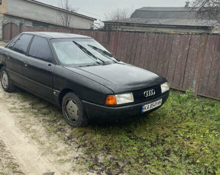 Чорний Ауді 80, об'ємом двигуна 2 л та пробігом 415 тис. км за 1800 $, фото 1 на Automoto.ua