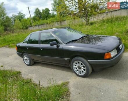 Черный Ауди 80, объемом двигателя 1.8 л и пробегом 320 тыс. км за 2500 $, фото 13 на Automoto.ua