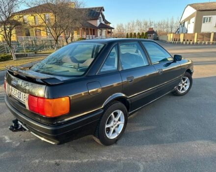 Чорний Ауді 80, об'ємом двигуна 1.8 л та пробігом 337 тис. км за 1050 $, фото 2 на Automoto.ua