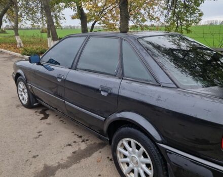 Черный Ауди 80, объемом двигателя 2.3 л и пробегом 230 тыс. км за 2200 $, фото 3 на Automoto.ua