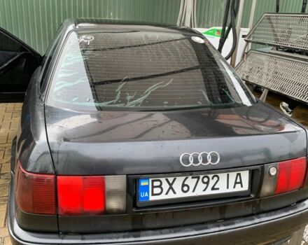 Черный Ауди 80, объемом двигателя 2.8 л и пробегом 400 тыс. км за 2350 $, фото 3 на Automoto.ua