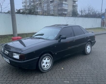 Чорний Ауді 80, об'ємом двигуна 1.8 л та пробігом 260 тис. км за 1250 $, фото 2 на Automoto.ua