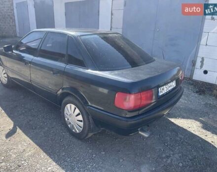 Черный Ауди 80, объемом двигателя 2 л и пробегом 310 тыс. км за 2500 $, фото 4 на Automoto.ua