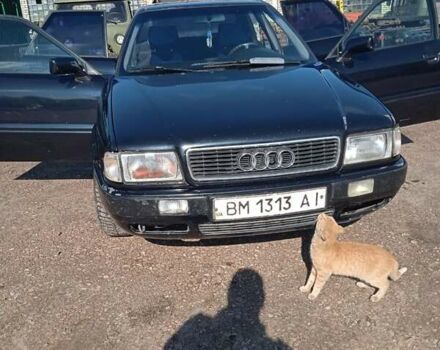 Черный Ауди 80, объемом двигателя 2 л и пробегом 300 тыс. км за 3500 $, фото 3 на Automoto.ua