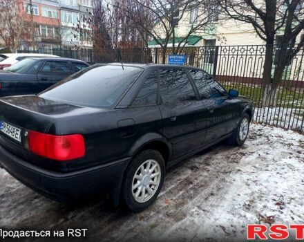 Черный Ауди 80, объемом двигателя 2.8 л и пробегом 300 тыс. км за 2800 $, фото 5 на Automoto.ua
