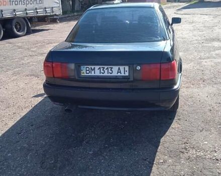 Черный Ауди 80, объемом двигателя 2 л и пробегом 300 тыс. км за 3500 $, фото 1 на Automoto.ua